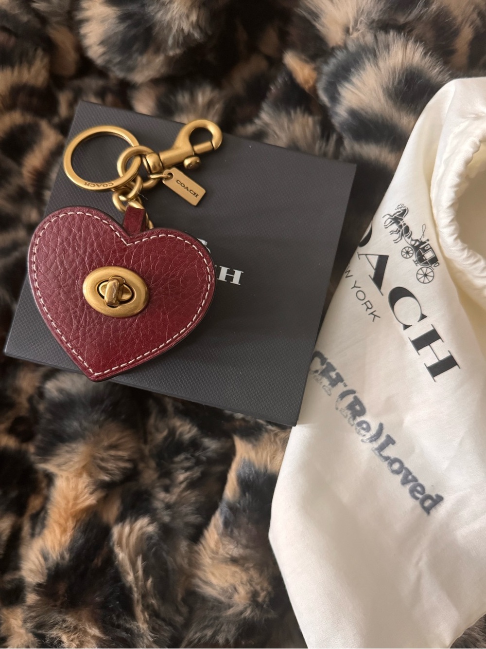 Coach ReLoved Red Heart AirPod case - Picture 1 of 5